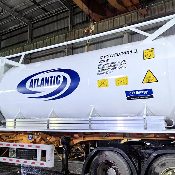 El envío de 1x 20'tk (contenedor de tanque) a Malasia se cargó con éxito el 14 de junio.