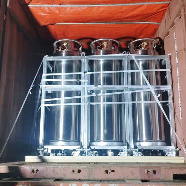 Equipo criogénico exportado a Costa Rica cargado